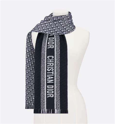 dior stussy scarf|DIOR AND SHAWN Scarf Navy Blue and Red Wool.